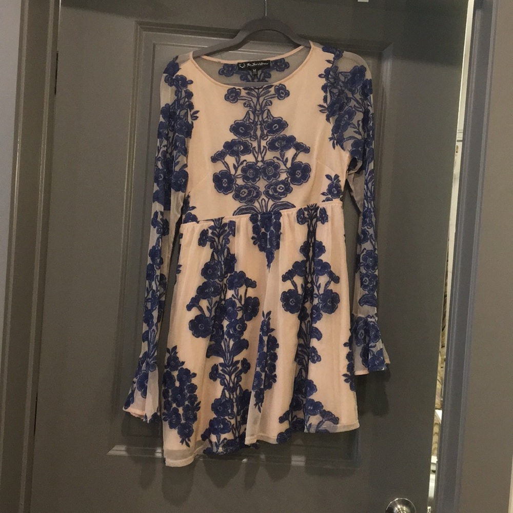 For love and lemons long sleeve floral dress